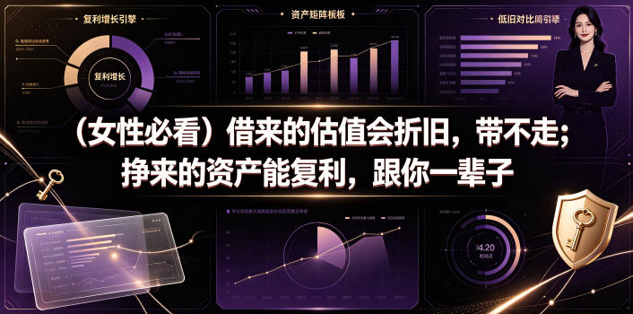 付费文章：(女性必看)借来的估值会折旧，带不走；挣来的资产能复利，跟你一辈子-创业网 - 最新网络创业项目与实战营销教程平台 | cye.cc