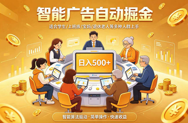 2026年最好做的项目：自动掘金项目，小白轻易上手，单日轻松收入500+【揭秘】-创业网 - 最新网络创业项目与实战营销教程平台 | cye.cc