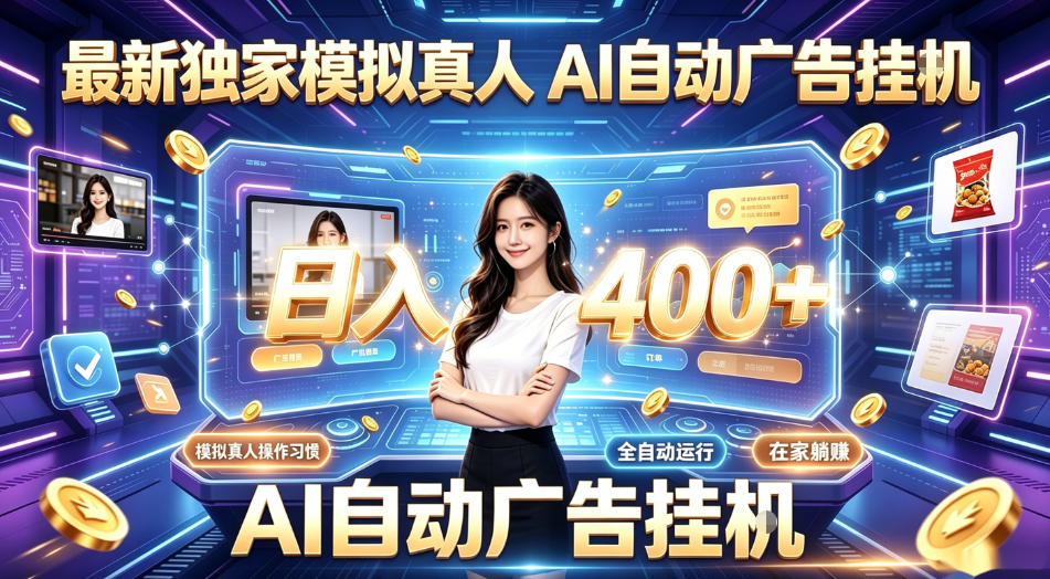 最新独家模拟真人，AI自动挂号挂G，日入400+，全程全自动运行，无需人工【揭秘】-创业网 - 最新网络创业项目与实战营销教程平台 | cye.cc