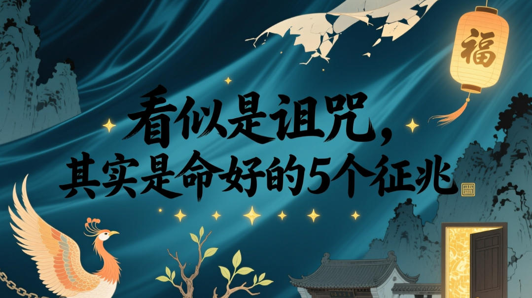 付费文章：看似是诅咒，其实是命好的5个征兆-创业网 - 最新网络创业项目与实战营销教程平台 | cye.cc