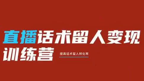 纹汐·直播话术留人变现训练营-创业网 - 最新网络创业项目与实战营销教程平台 | cye.cc