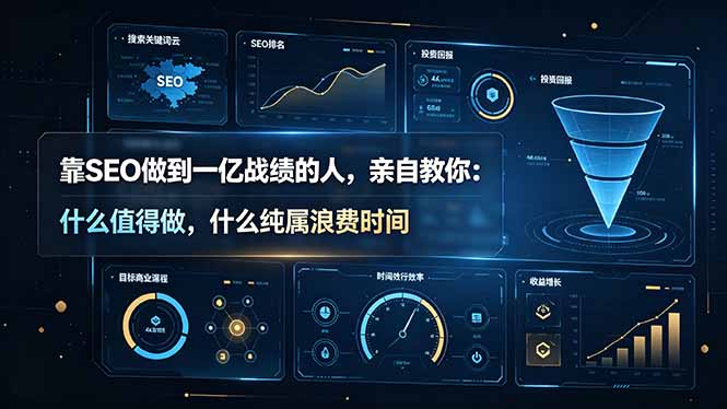 靠SEO做到一亿战绩的人，亲自教你：什么值得做，什么纯属浪费时间【原创双语字幕】-创业网 - 最新网络创业项目与实战营销教程平台 | cye.cc