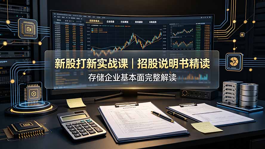 付费文章：新股打新实战课｜招股说明书精读，存储企业基本面完整解读-创业网 - 最新网络创业项目与实战营销教程平台 | cye.cc