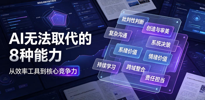 付费文章：AI无法取代的8种能力-创业网 - 最新网络创业项目与实战营销教程平台 | cye.cc