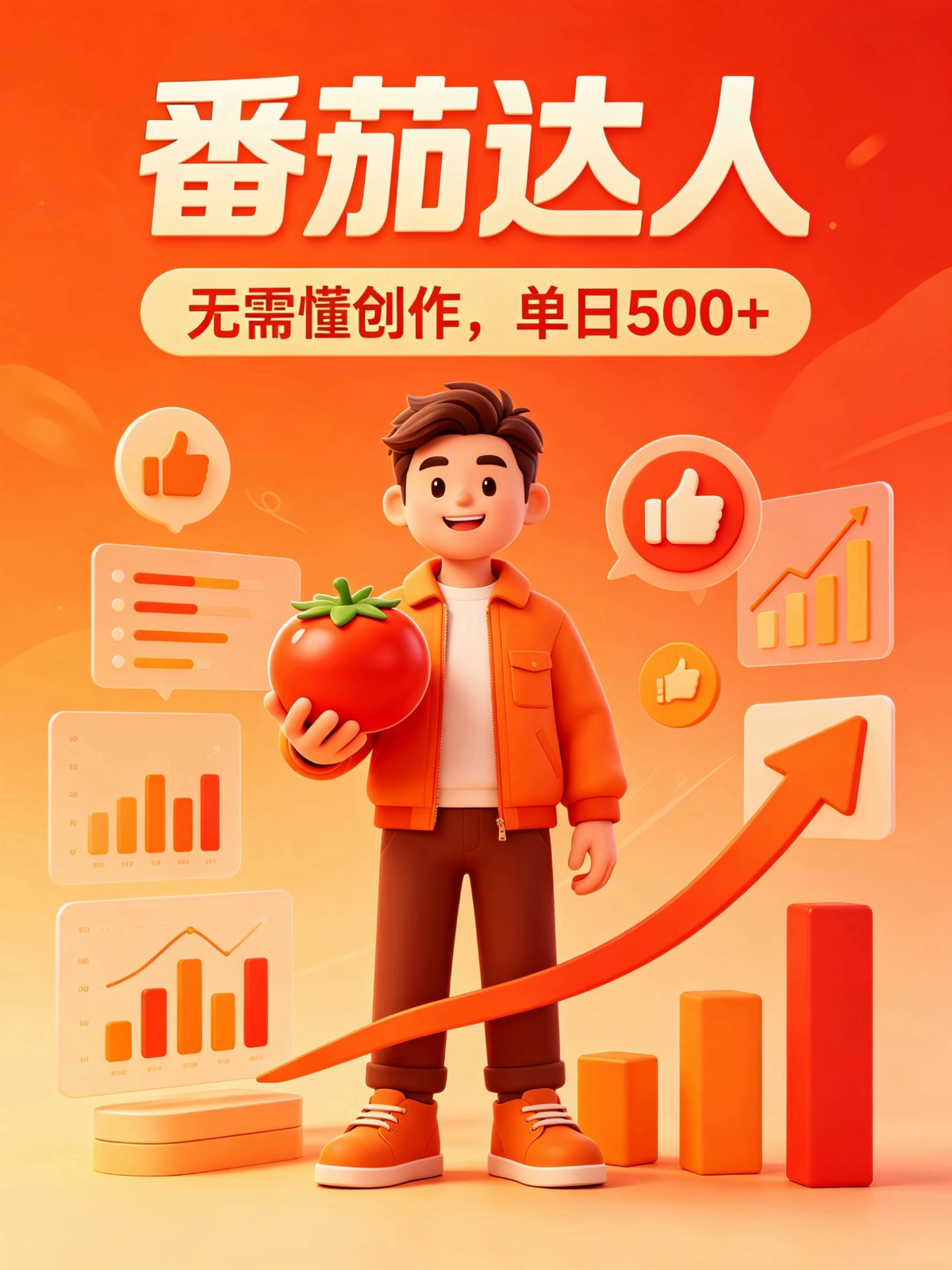 番茄小说达人全自动变现，普通人轻松日入500+-创业网 - 最新网络创业项目与实战营销教程平台 | cye.cc