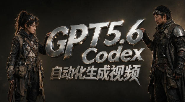 GPT5.6+Codex自动化视频生成：提示词设计×角色设定×封面海报×工作流思路，高效产出AI视频-创业网 - 最新网络创业项目与实战营销教程平台 | cye.cc