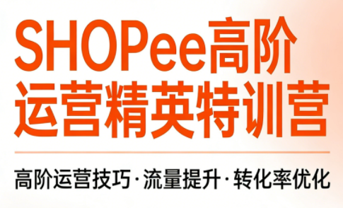 梦凡老师·Shopee虾皮高阶运营课程(更新)-创业网 - 最新网络创业项目与实战营销教程平台 | cye.cc