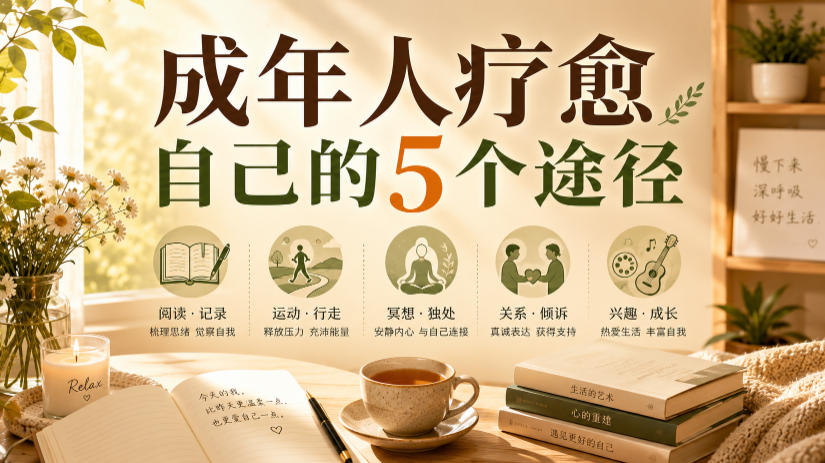付费文章：成年人疗愈自己的5个途径-创业网 - 最新网络创业项目与实战营销教程平台 | cye.cc