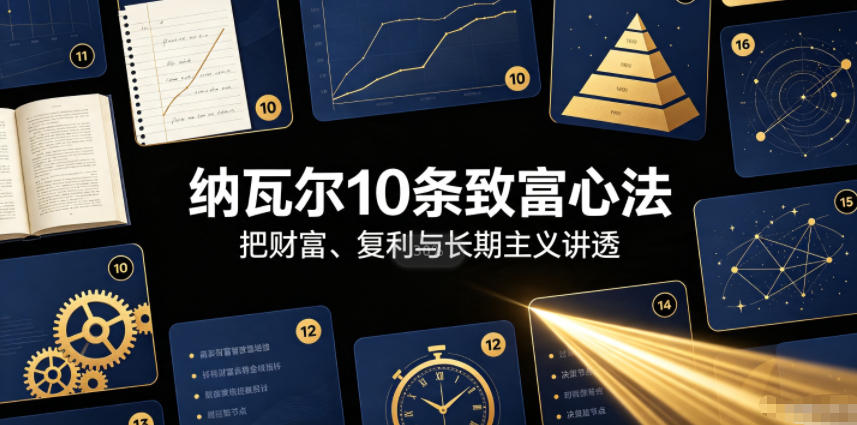 付费文章：纳瓦尔10条致富心法-创业网 - 最新网络创业项目与实战营销教程平台 | cye.cc