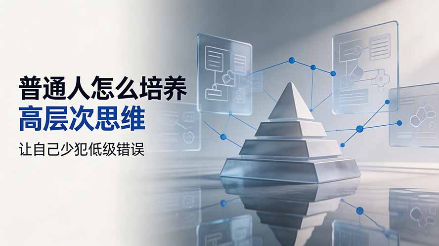付费文章：普通人怎么培养高层次思维，让自己少犯低级错误-创业网 - 最新网络创业项目与实战营销教程平台 | cye.cc