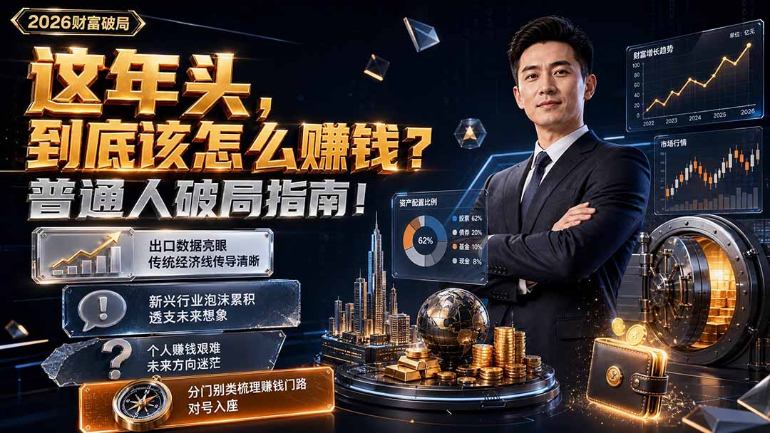 付费文章：这年头，到底该怎么赚钱？普通人破局指南！-创业网 - 最新网络创业项目与实战营销教程平台 | cye.cc