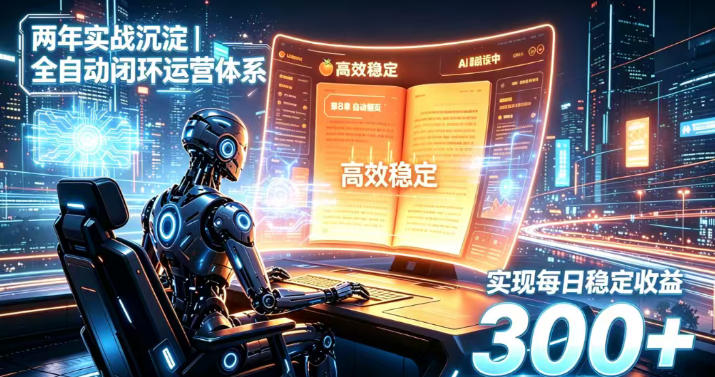两年实战沉淀｜全自动闭环运营体系，实现每日稳定收益300+【揭秘】-创业网 - 最新网络创业项目与实战营销教程平台 | cye.cc
