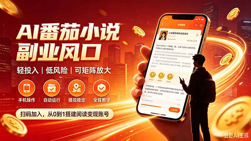 AI番茄全自动挂机｜24小时躺赚副业，轻投入|低风险|可矩阵放大-创业网 - 最新网络创业项目与实战营销教程平台 | cye.cc