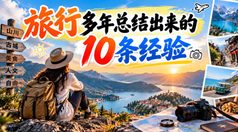 付费文章：旅行多年总结出来的10条经验-创业网 - 最新网络创业项目与实战营销教程平台 | cye.cc