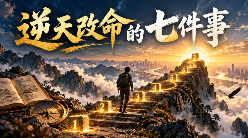 付费文章：逆天改命的七件事-创业网 - 最新网络创业项目与实战营销教程平台 | cye.cc