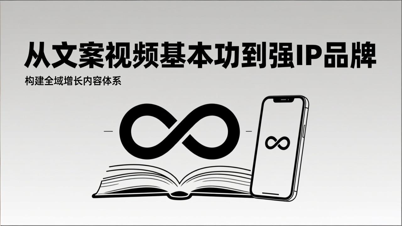 2026内容获客系统课：从文案视频基本功到强IP品牌，构建全域增长内容体系-创业网 - 最新网络创业项目与实战营销教程平台 | cye.cc