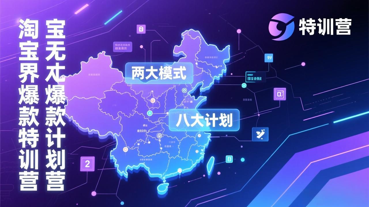 淘宝无界爆款训练营：2026年1月杭州线下高端集训课，3天构建两大模式八大计划体系-创业网 - 最新网络创业项目与实战营销教程平台 | cye.cc