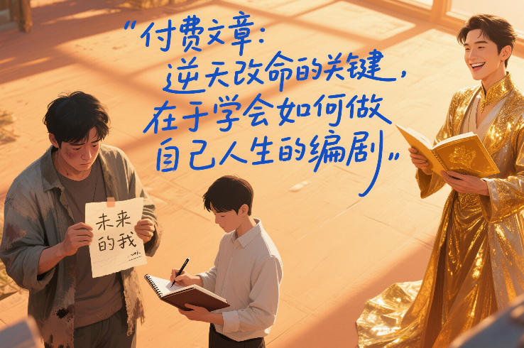 付费文章：逆天改命的关键，在于学会如何做自己人生的编剧-创业网 - 最新网络创业项目与实战营销教程平台 | cye.cc