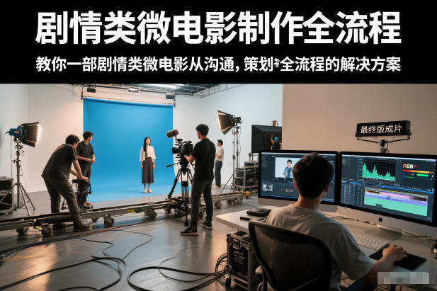 剧情类微电影制作全流程，教你一部剧情类微电影从沟通，策划到拍摄制作全流程的解决方案-创业网 - 最新网络创业项目与实战营销教程平台 | cye.cc