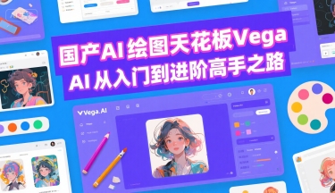 国产AI绘图天花板 Vega AI从入门到进阶高手之路-创业网 - 最新网络创业项目与实战营销教程平台 | cye.cc