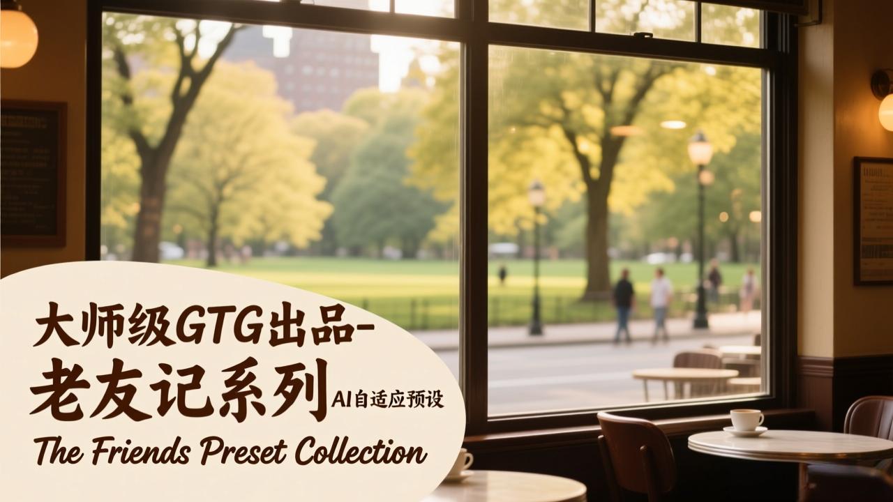 大师级GTG出品-老友记系列AI自适应预设The Friends Preset Collection-创业网 - 最新网络创业项目与实战营销教程平台 | cye.cc