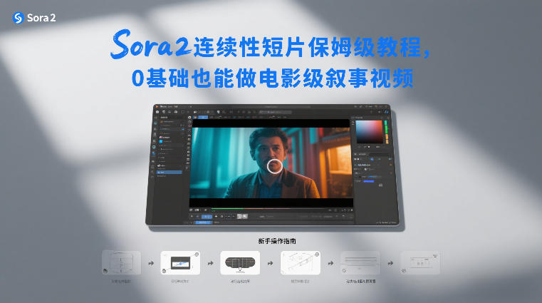 Sora2连续性短片保姆级教程，0基础也能做电影级叙事视频-创业网 - 最新网络创业项目与实战营销教程平台 | cye.cc